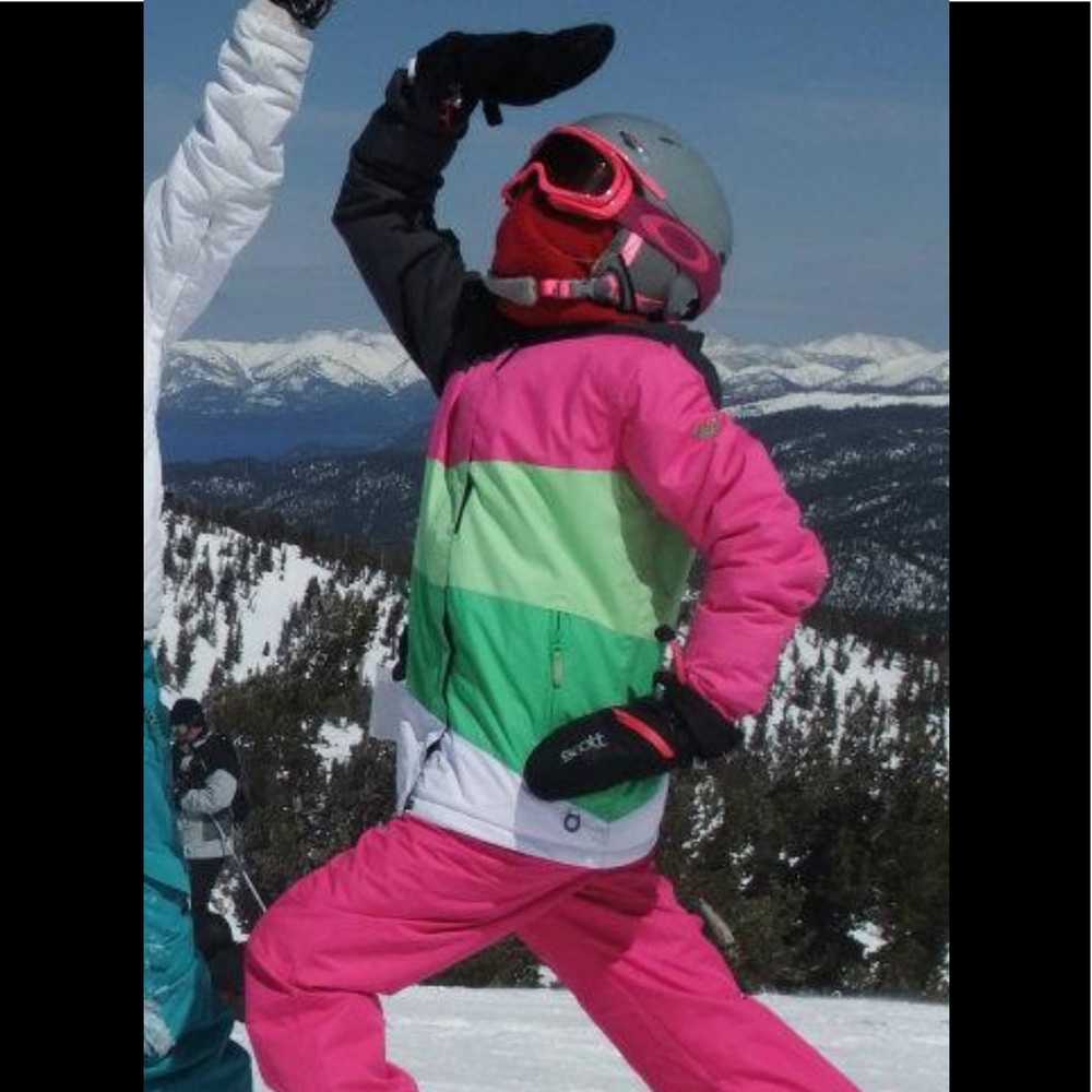Roxy ski jacket (14) and pants (16)